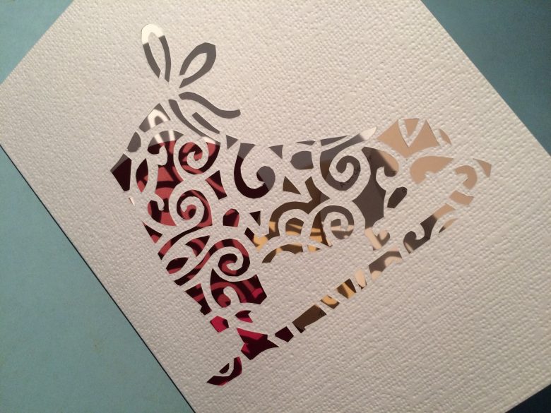 Papercut greetings cards jo bund